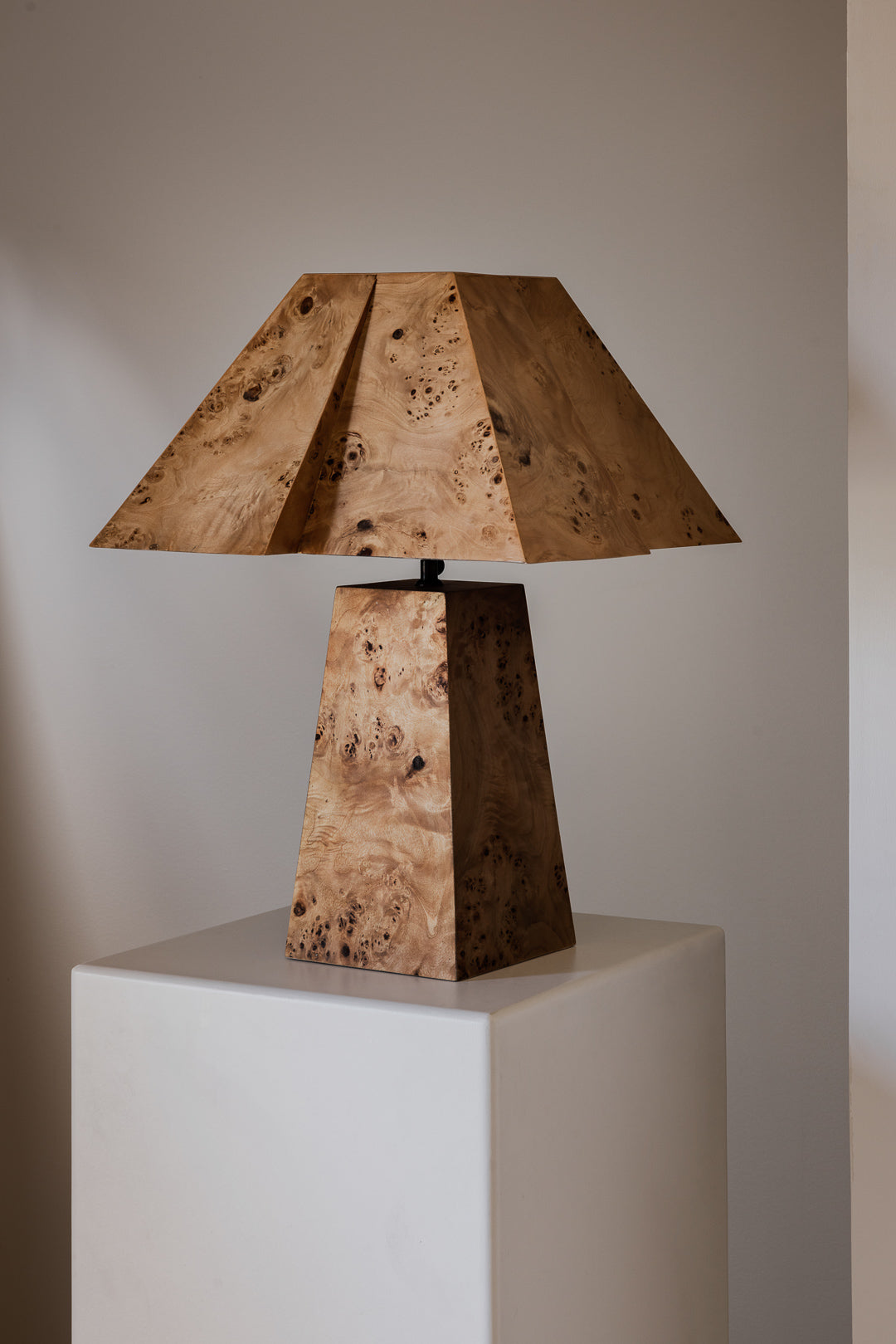Bohan Table Lamp Burlwood – Rachel Donath