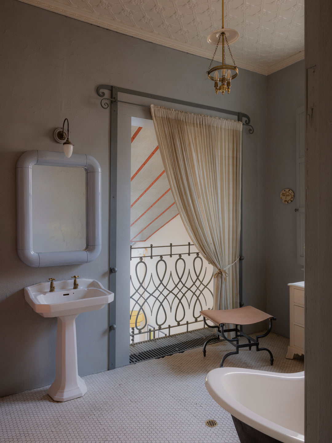 Dora Gloss Mirror Bleu