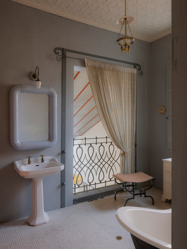 Dora Gloss Mirror Bleu