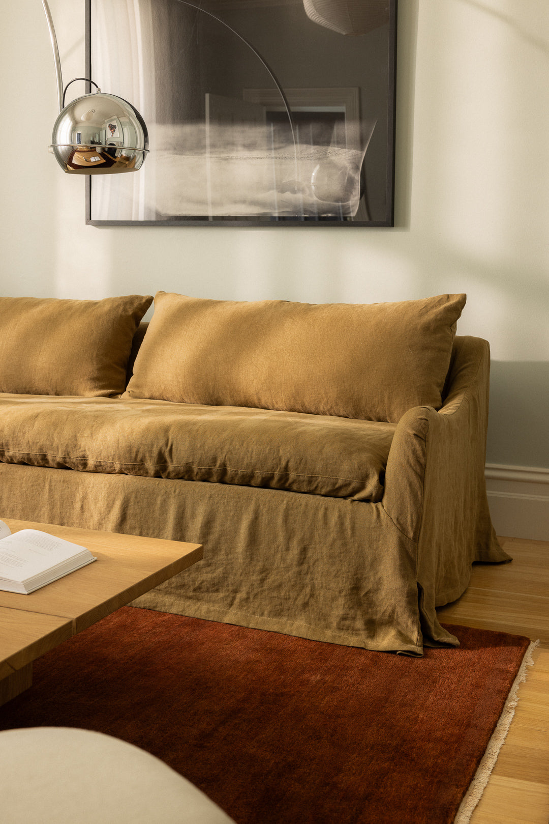 Louis Sofa 3s Caramel