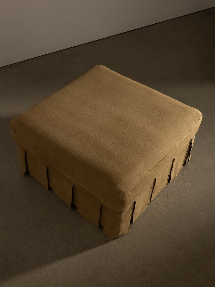 Nora Ottoman Large Caramel