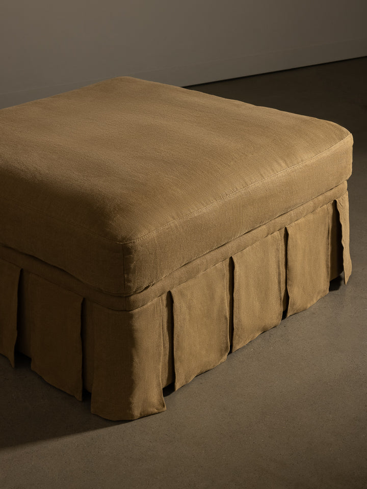 Nora Ottoman Large Caramel