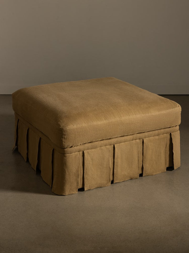 Nora Ottoman Large Caramel