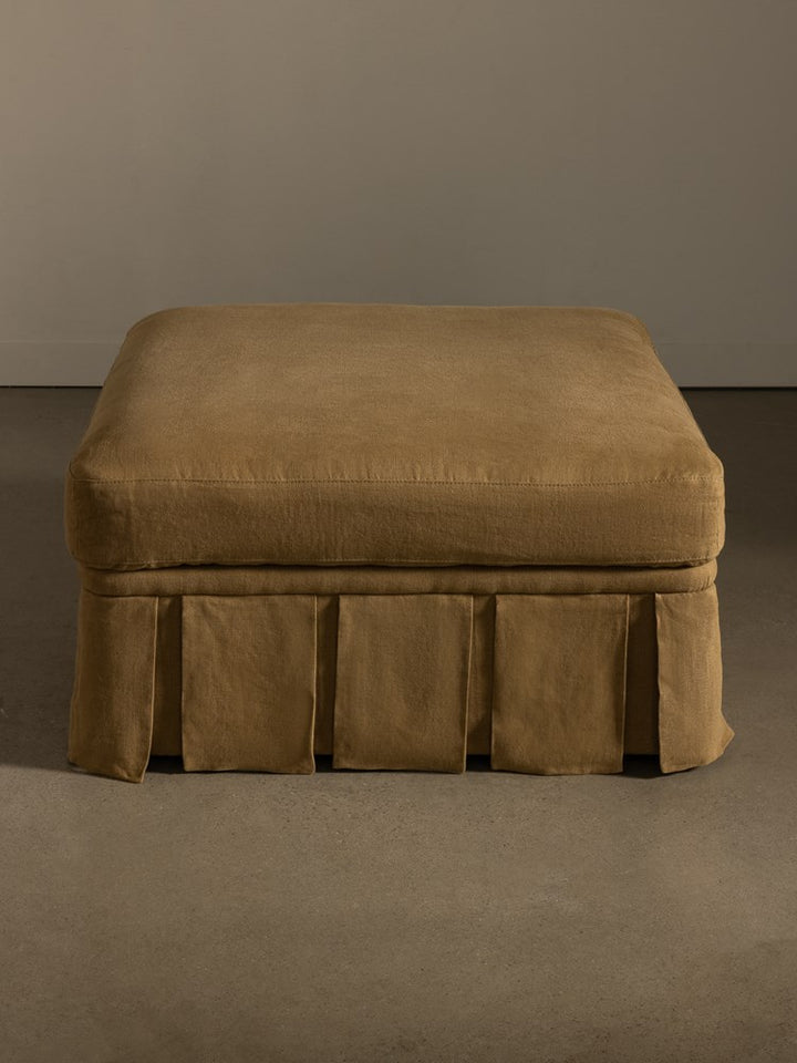 Nora Ottoman Large Caramel