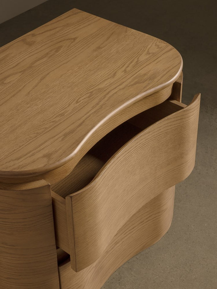Remy Timber Bedside Palomino