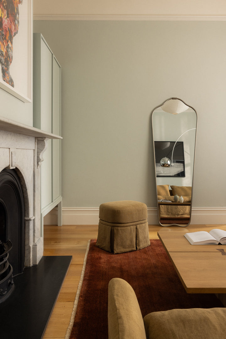 Nora Ottoman Small Caramel